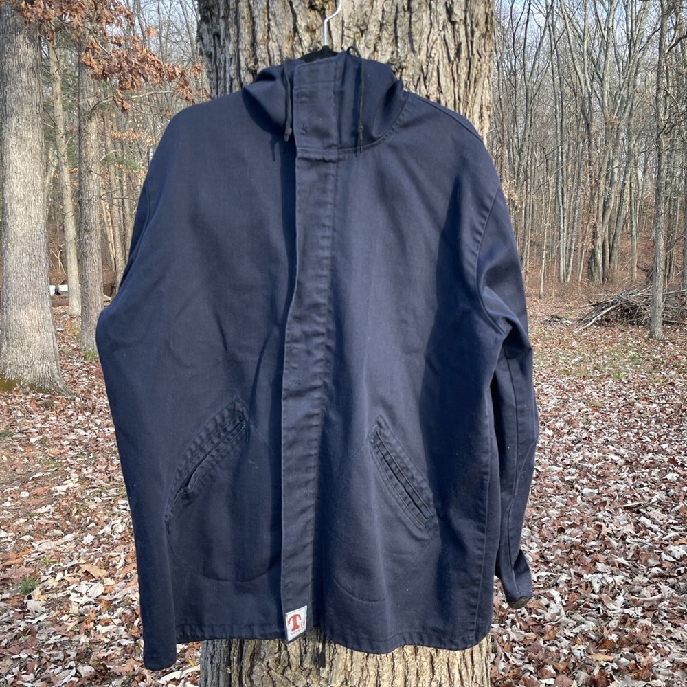 Tyndale - fisherman canvas work jacket - flame retardant - size L